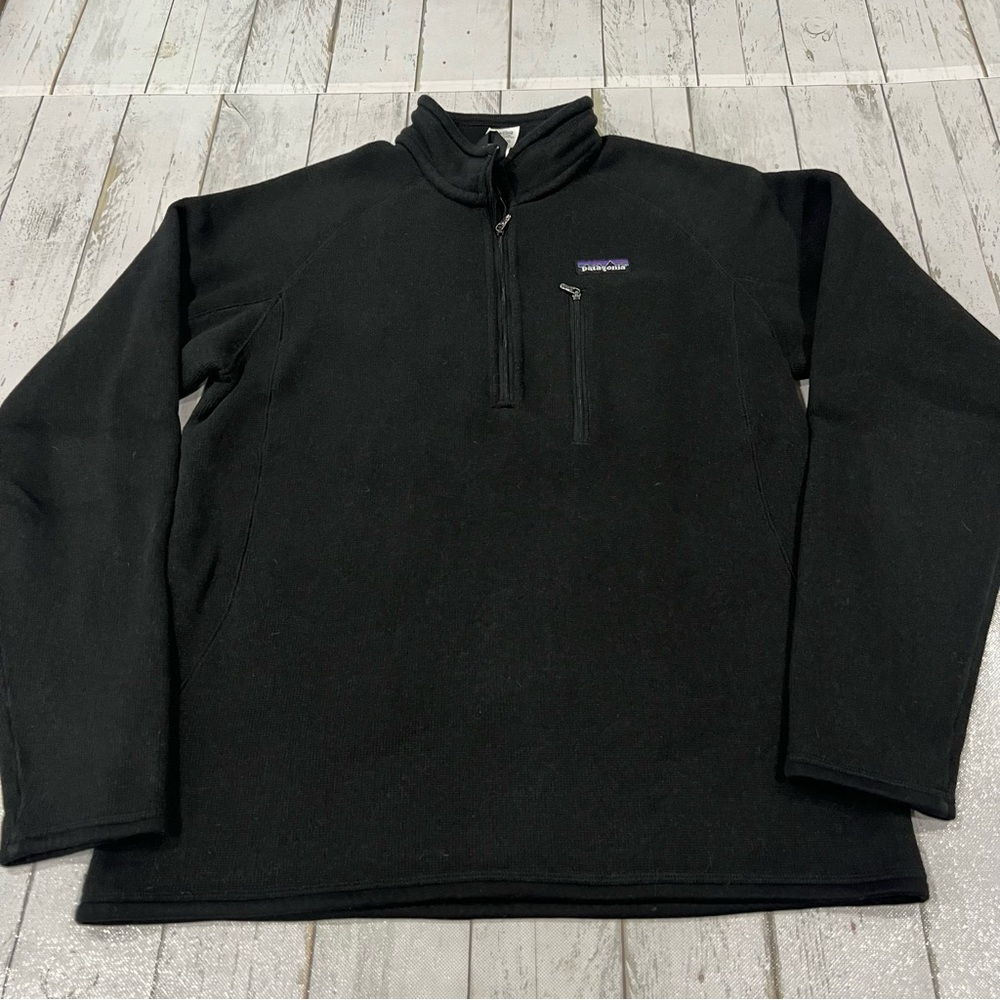 Patagonia Men's Better Sweater 1/4-Zip fleece pullover Sz M